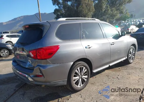 2018 Nissan Pathfinder Sv z USA, uszkodzony, nr VIN 5N1DR2MN5JC604518